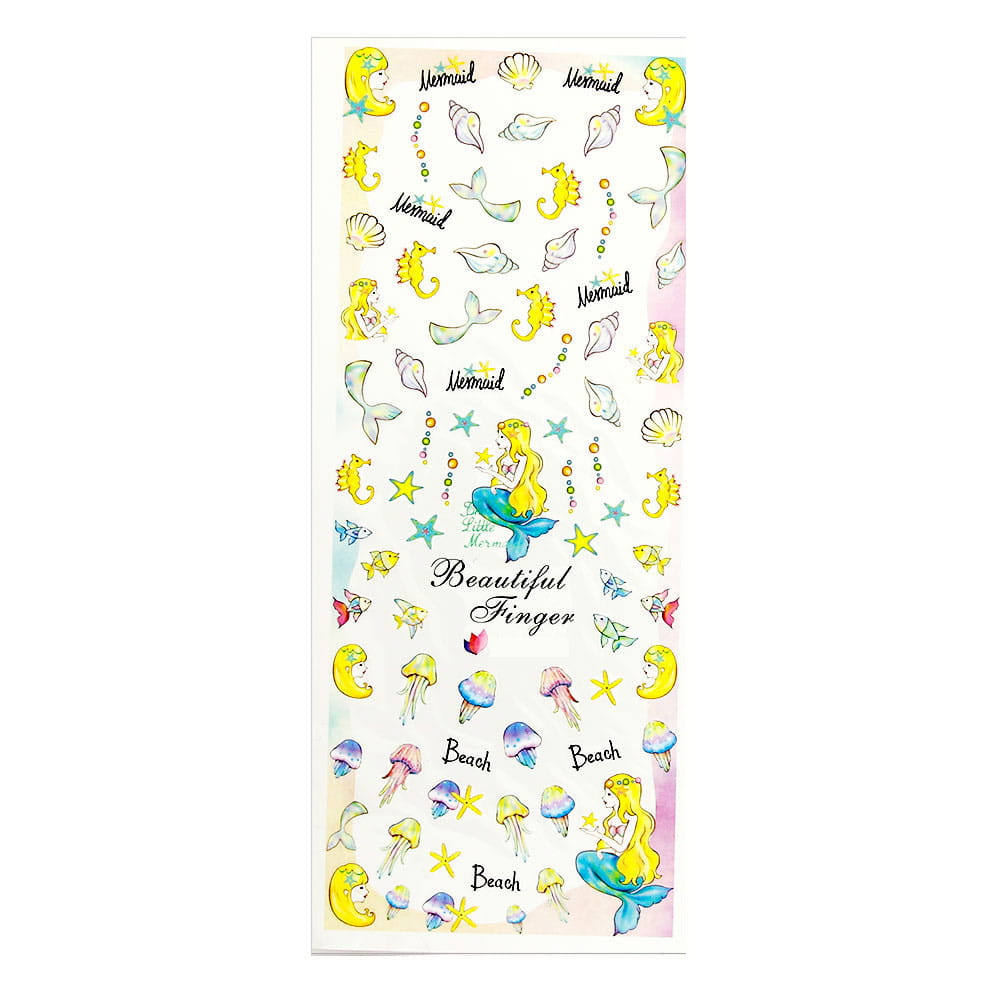 Naklejki wodne do paznokci arkusz 12,7 x 5,5cm hot Nr 308