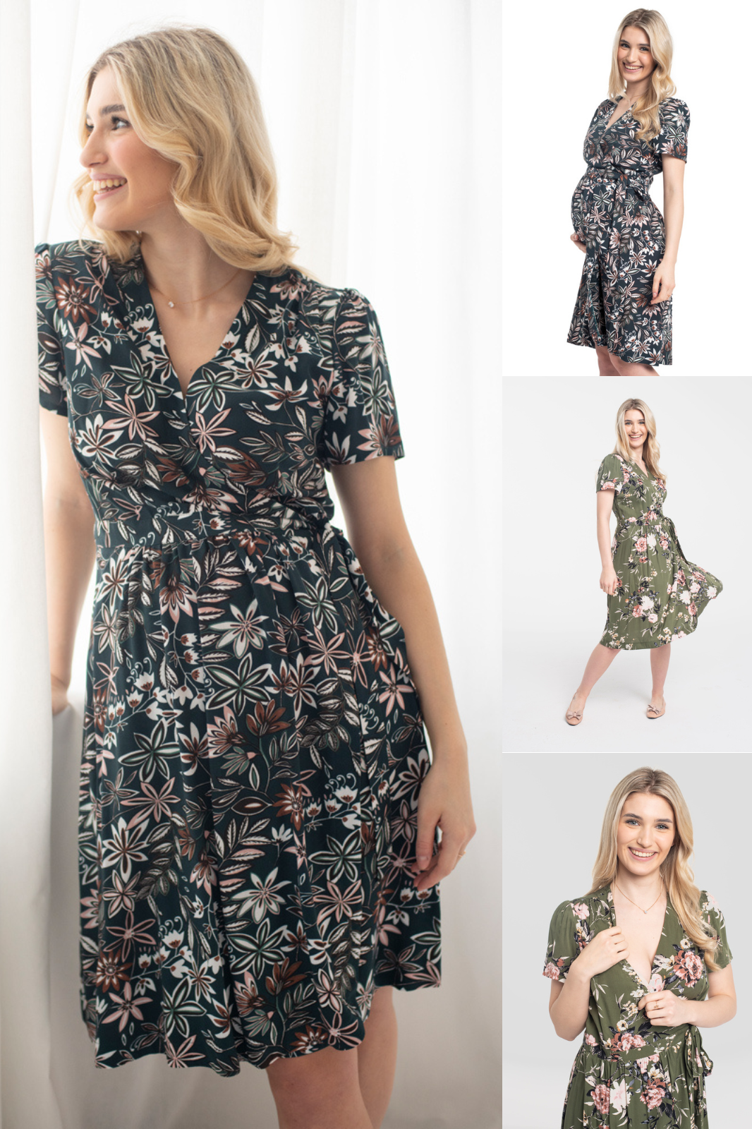 Sukienka ciążowa i do karmienia Vivien KR