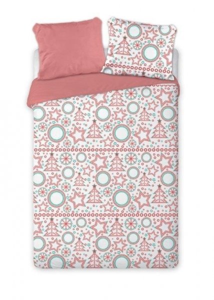 Poszewka świąteczna Boże Narodzenie 70x80 - 100% bawełna wz. Scandic 002