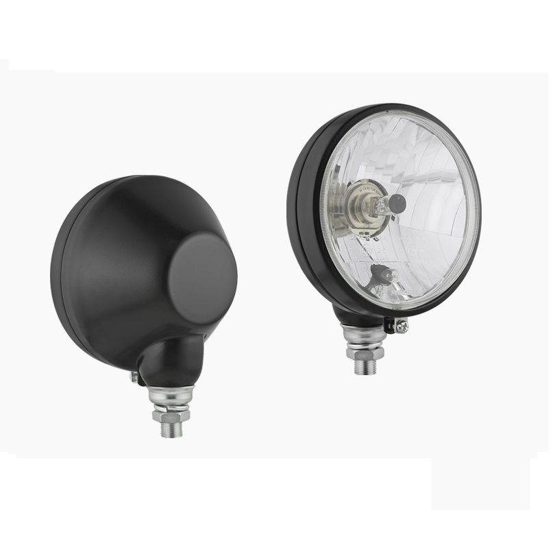 Reflektor przedni typu H4/R2 w obudowie metalowej stojący PES2.42170 Wesem