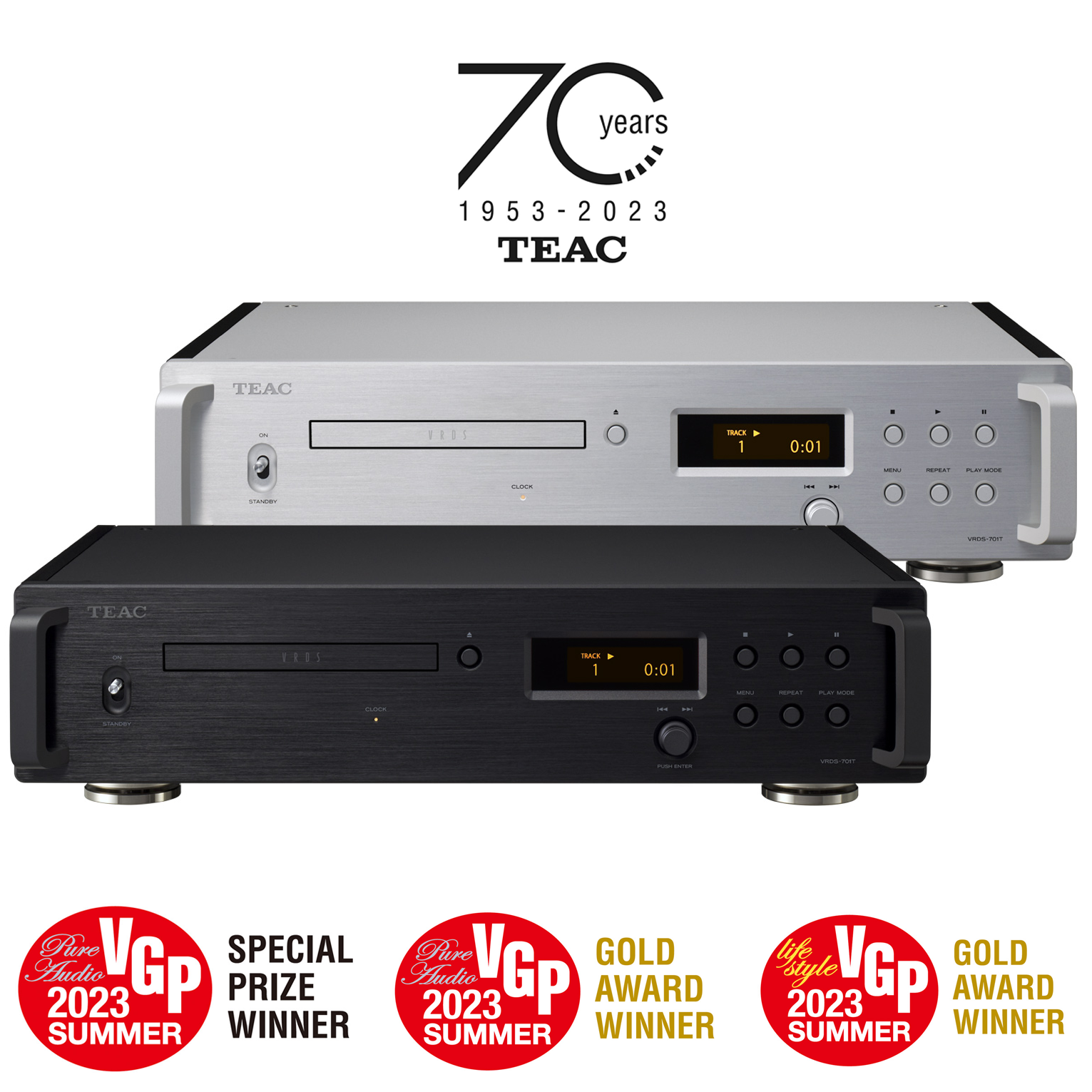 Teac vrds-701t - transport cd