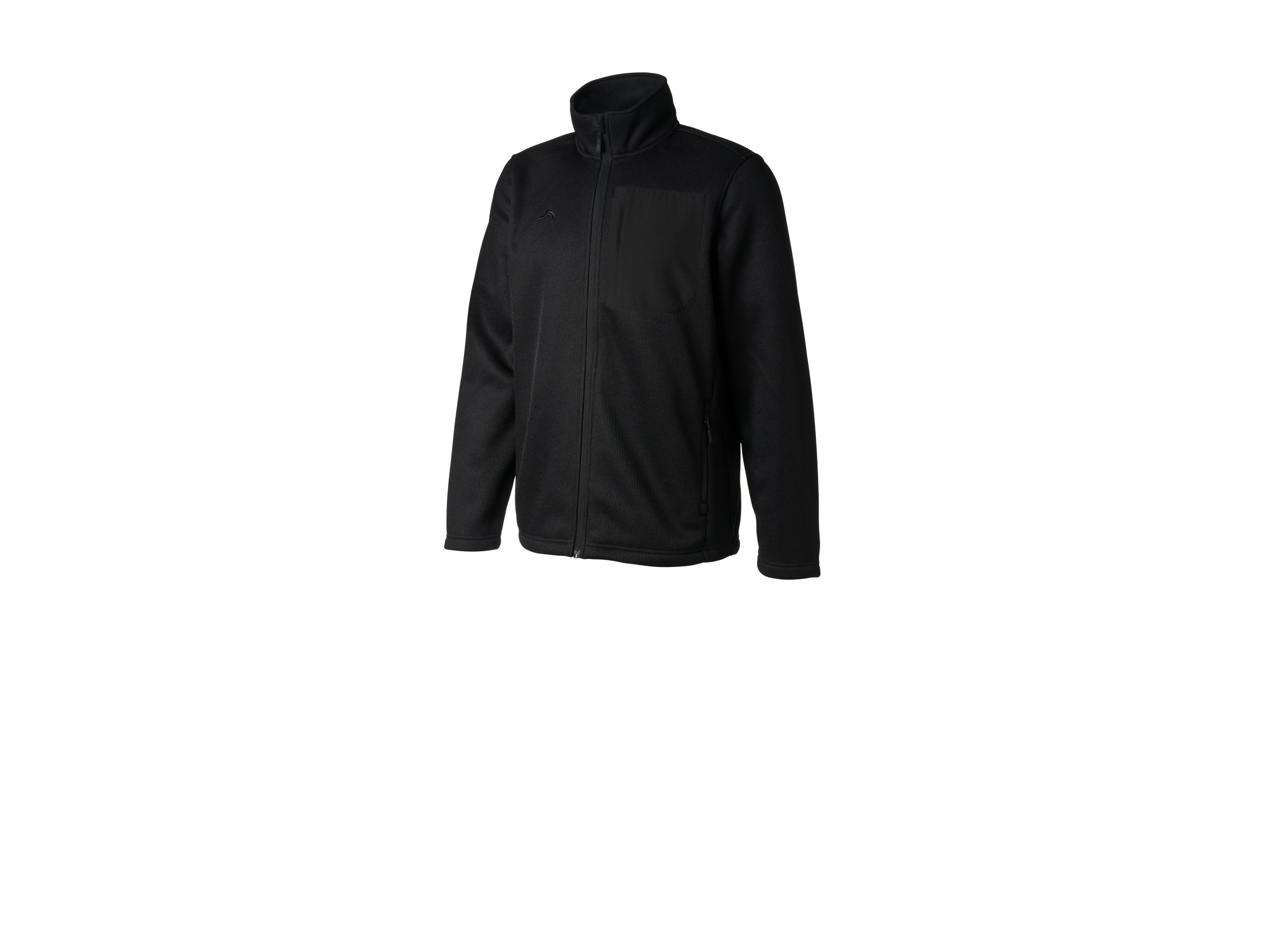 Crivit Bluza męska z polaru Czarny, S 44/46