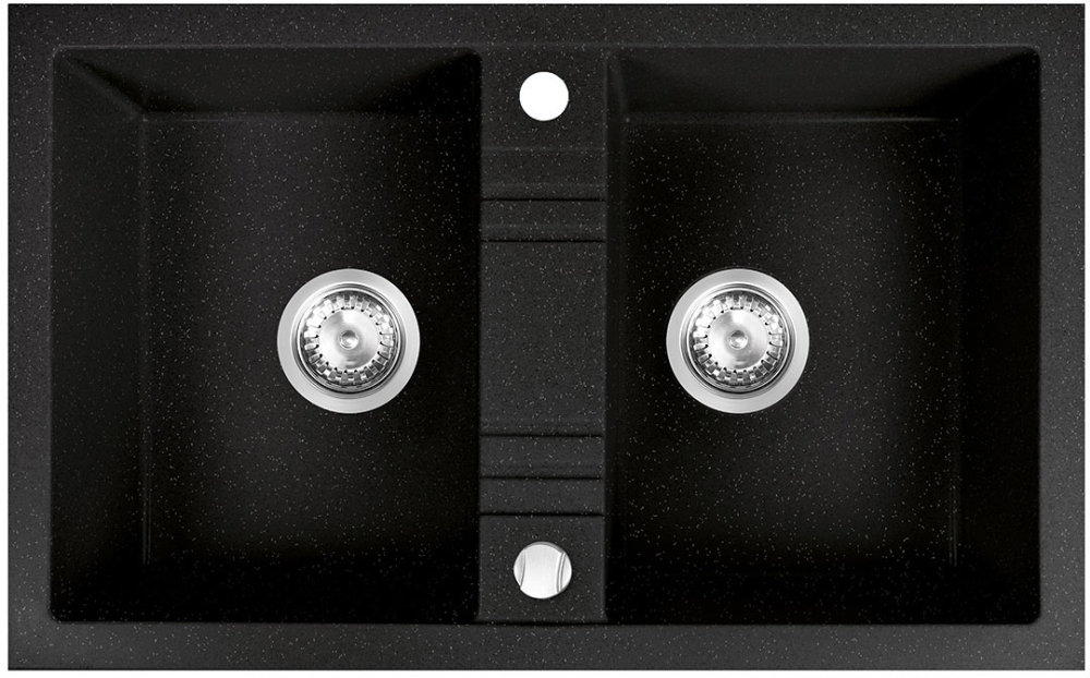 Darmowa Dostawa - Zlewozmywak granitowy 78x48 cm Ferro Mezzo II DRGM24878HA