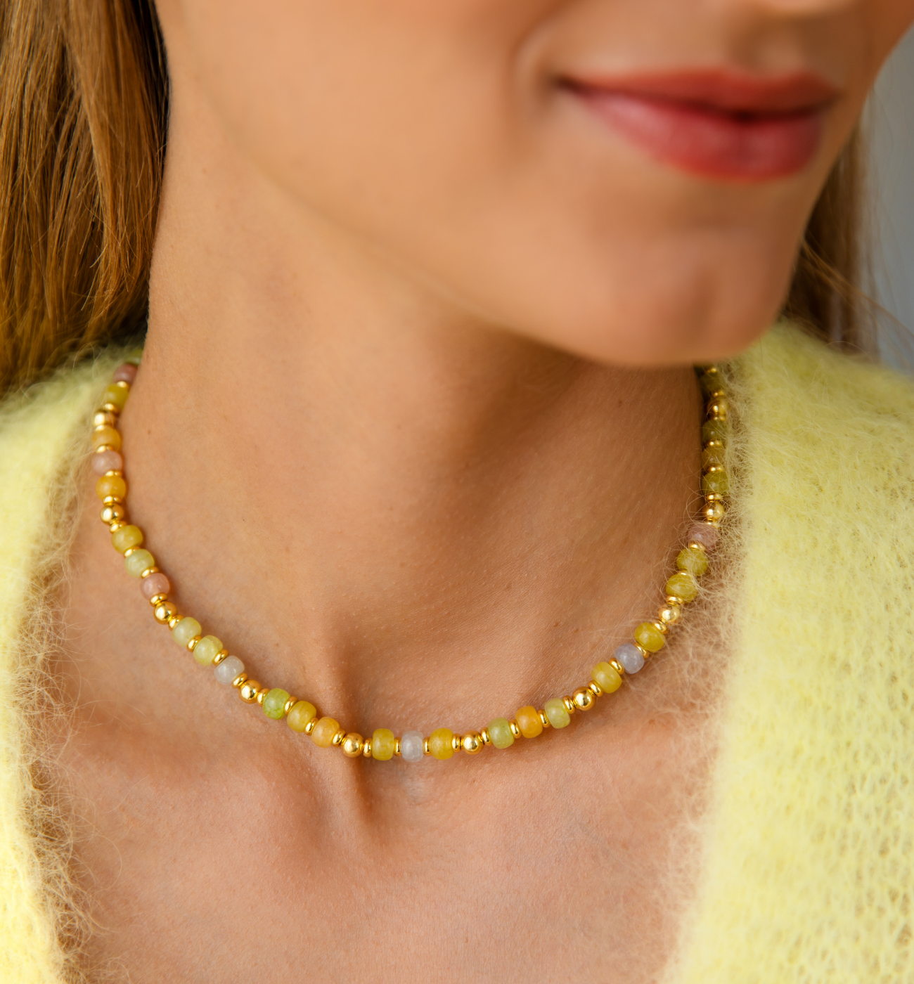 Naszyjnik pastelowy Layra - By Dziubeka