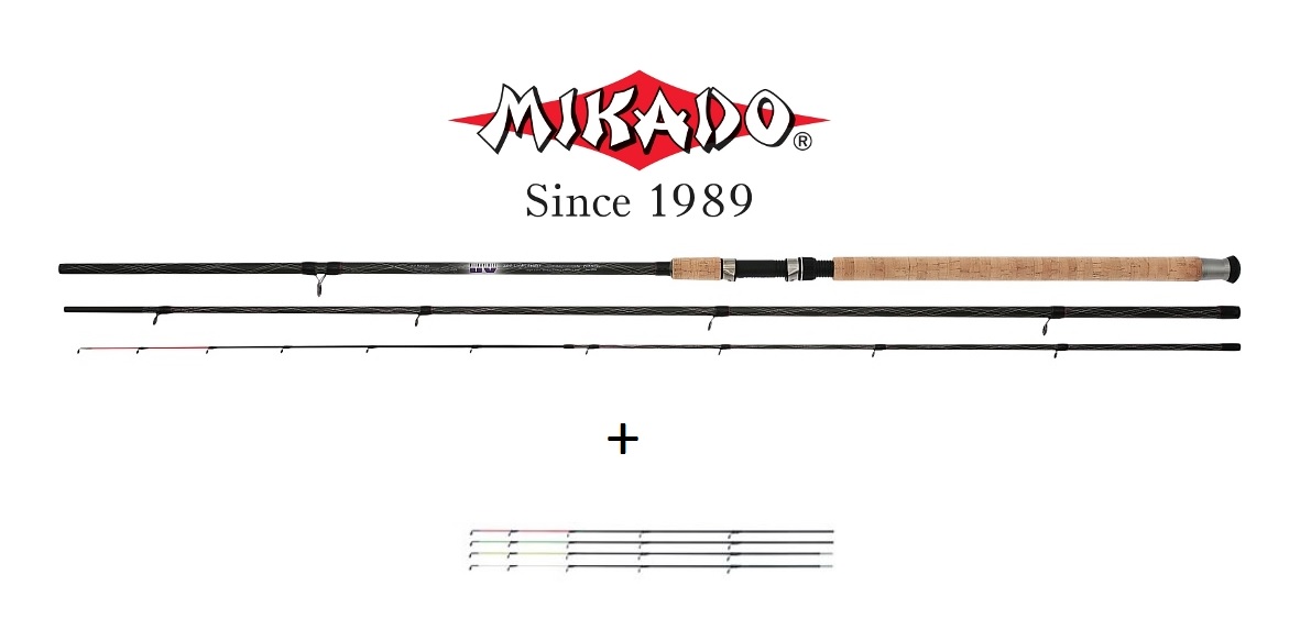 MIKADO WĘDKA ULTRAVIOLET LIGHT FEEDER 360cm 90g