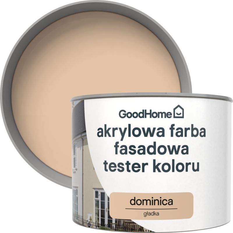 Tester Farby elewacyjnej GoodHome dominica 0.35 l