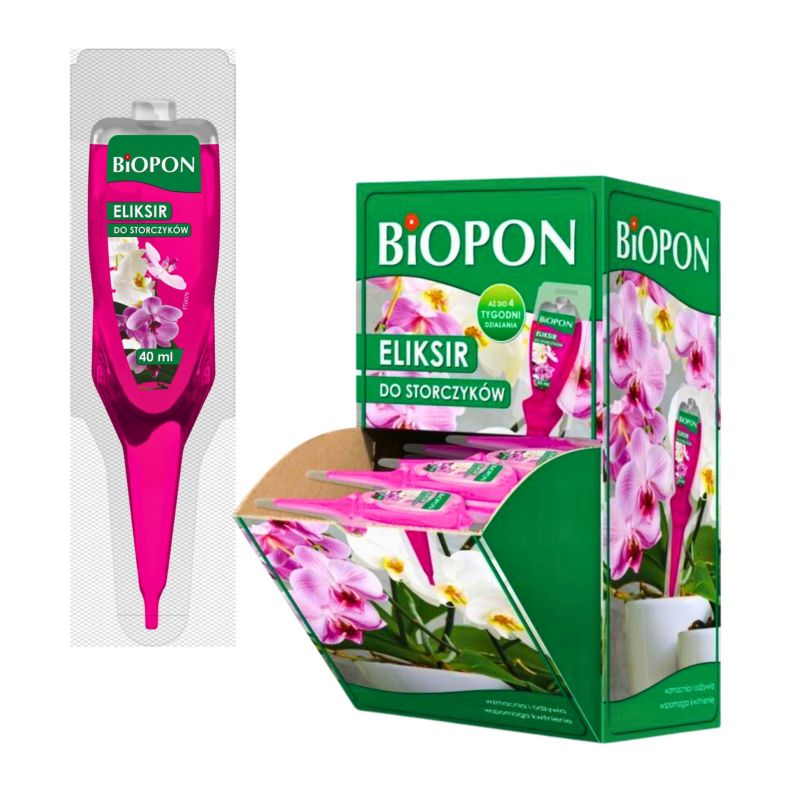 Płynny Nawóz Biopon Eliksir Do Storczyków 40 ml 36 Szt.