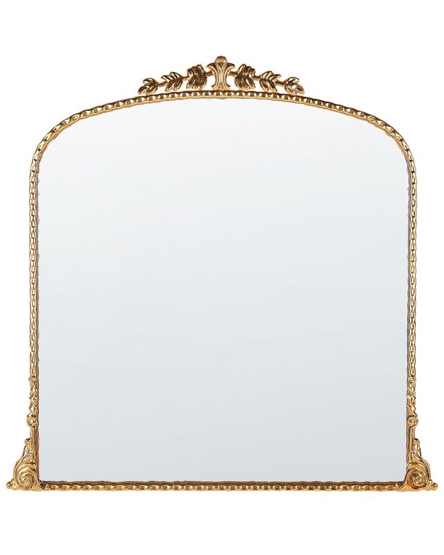 Lustro ścienne Livry 71 cm Metal Złoty 1 szt.