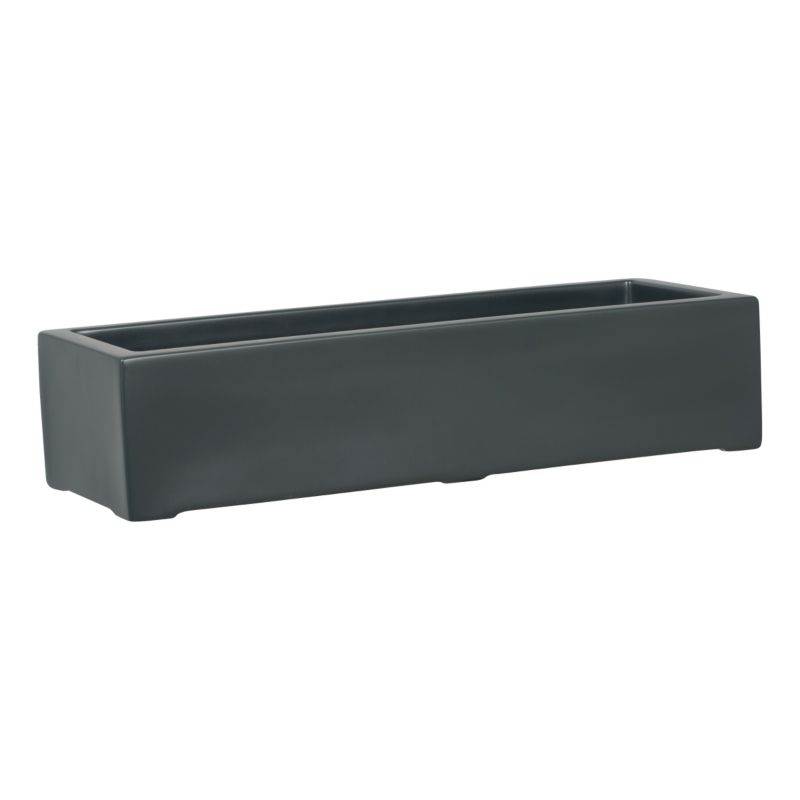 Doniczka Lechuza Z Włókna Szklanego Na Taras Do Domu D972S antracyt Mat 1 szt