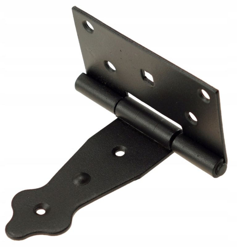 Zawias FEINZ Altanowy Ozdobny Do Drzwi 100 Czarny Wkręty 1 szt.