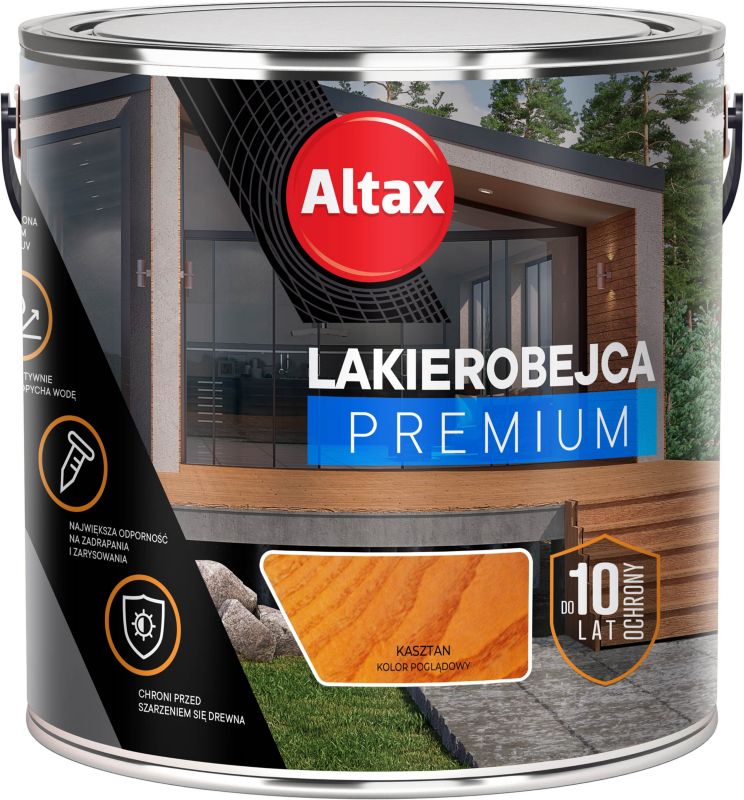 Lakierobejca Altax 10 lat kasztan 2,5 l