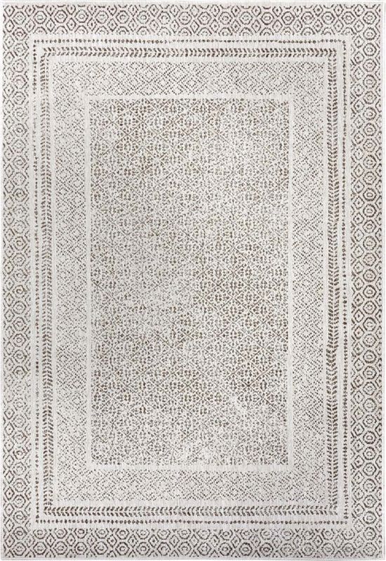 Dywan Hanse Home na taras 200x290cm dwustronny sznurkowy, beżowo kremowy płasko tkany 1 szt.