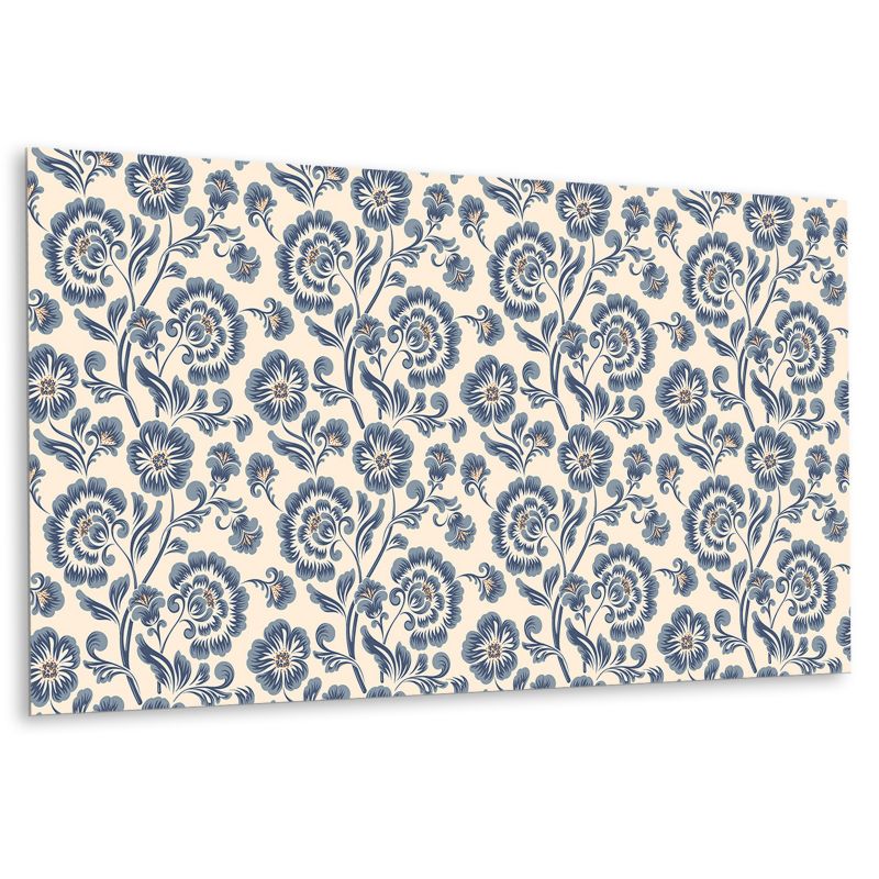 Panel samoprzylepny Tulup 100x50 cm Klasyczny kwiatowy wzór 1 szt.