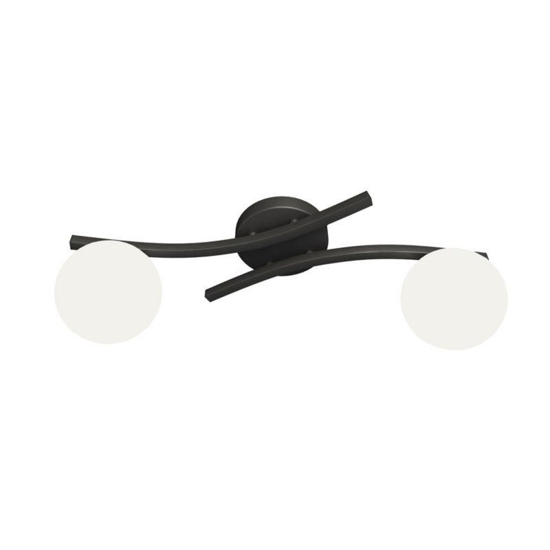 Lampa wisząca Emibig OPUS czarno-biała 2xE14x15W IP20 wym:20x60x23cm - 1 szt