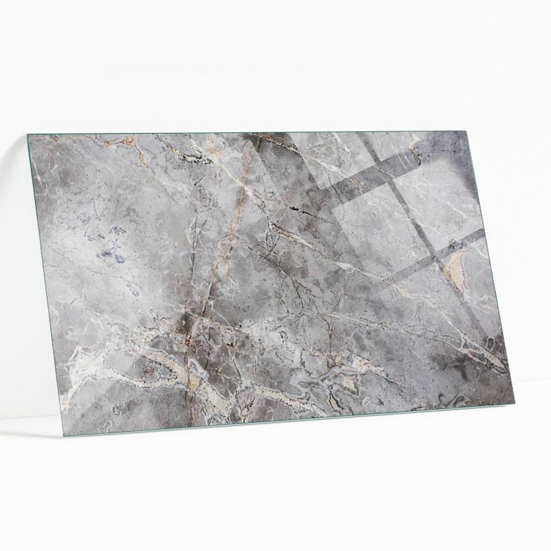Blat Szklany z Nadrukiem Wallfluent 120x80 cm Marmurowy motyw w naturze 1 szt.