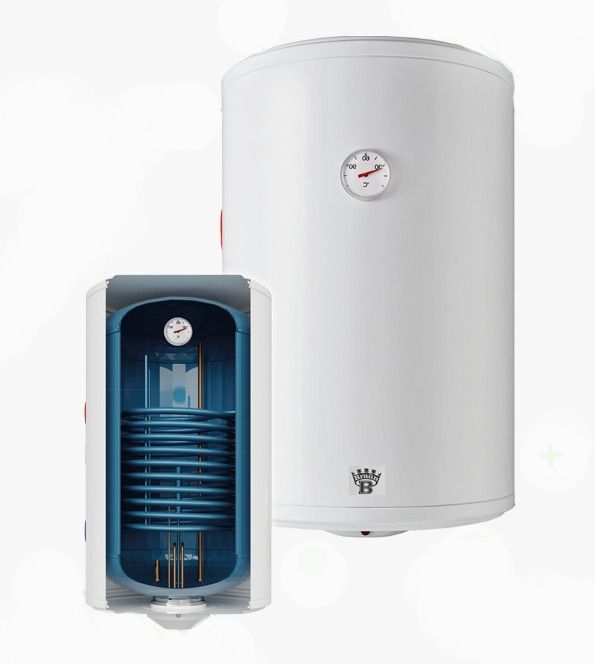 Bojler Bandini z wężownicą 50L stalowy emaliowany lewy 1szt