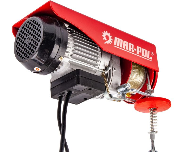 Wciągarka MAR-POL elektryczna linowa warsztatowa 250kg 540W 1szt.