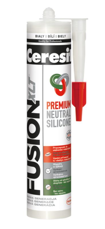 Silikon uniwersalny Ceresit 280 ml biały