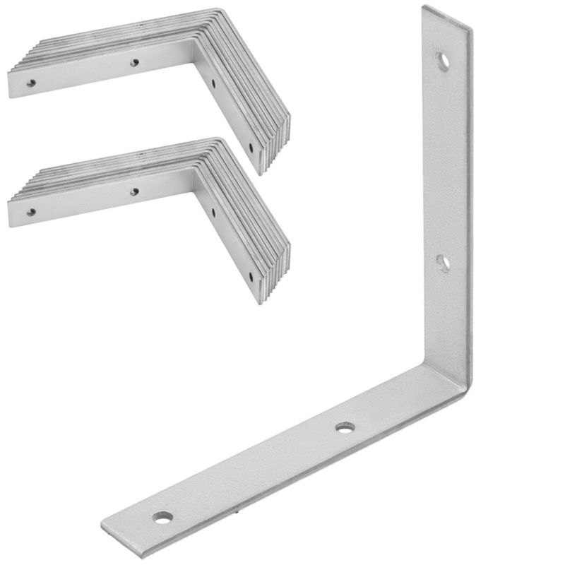 Kątownik ciesielski KOTARBAU nierdzewny ocynkowany 125x125x20 mm 25 szt.