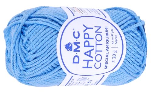 włóczka HAPPY COTTON DMC 797 / niebieski