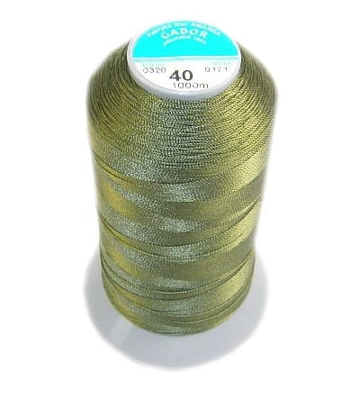 nić kaletnicza, tapicerska GABOR 40 kol.320 oliwkowy