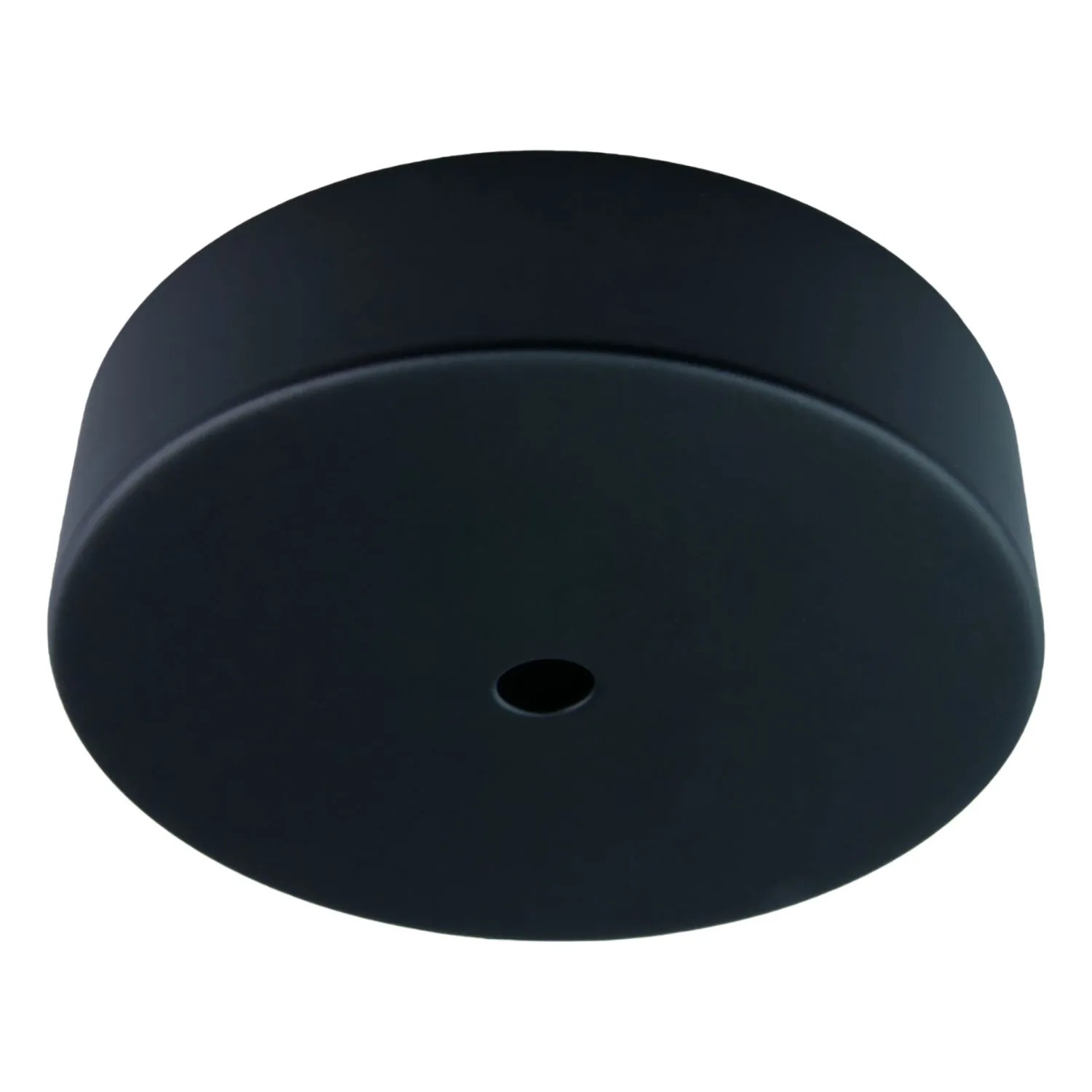 DPM Podsufitka metalowa pojedyncza okrągła śr. 10 cm czarna