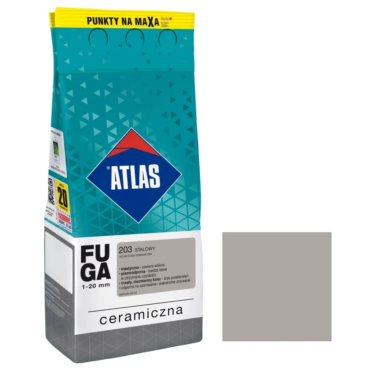 Atlas Fuga ceramiczna 203 stalowy 2 kg