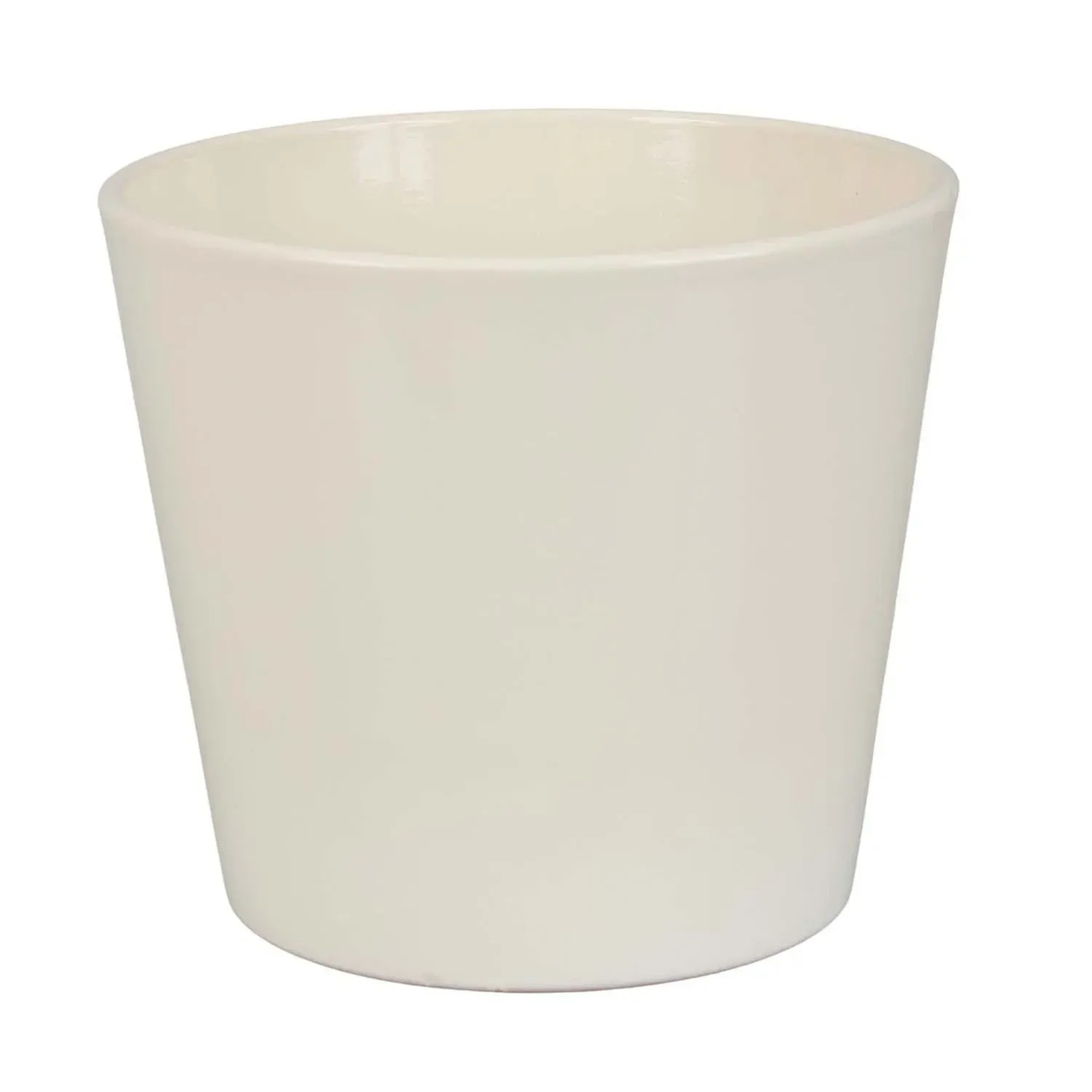 Osłonka ceramiczna kremowa - 36 cm