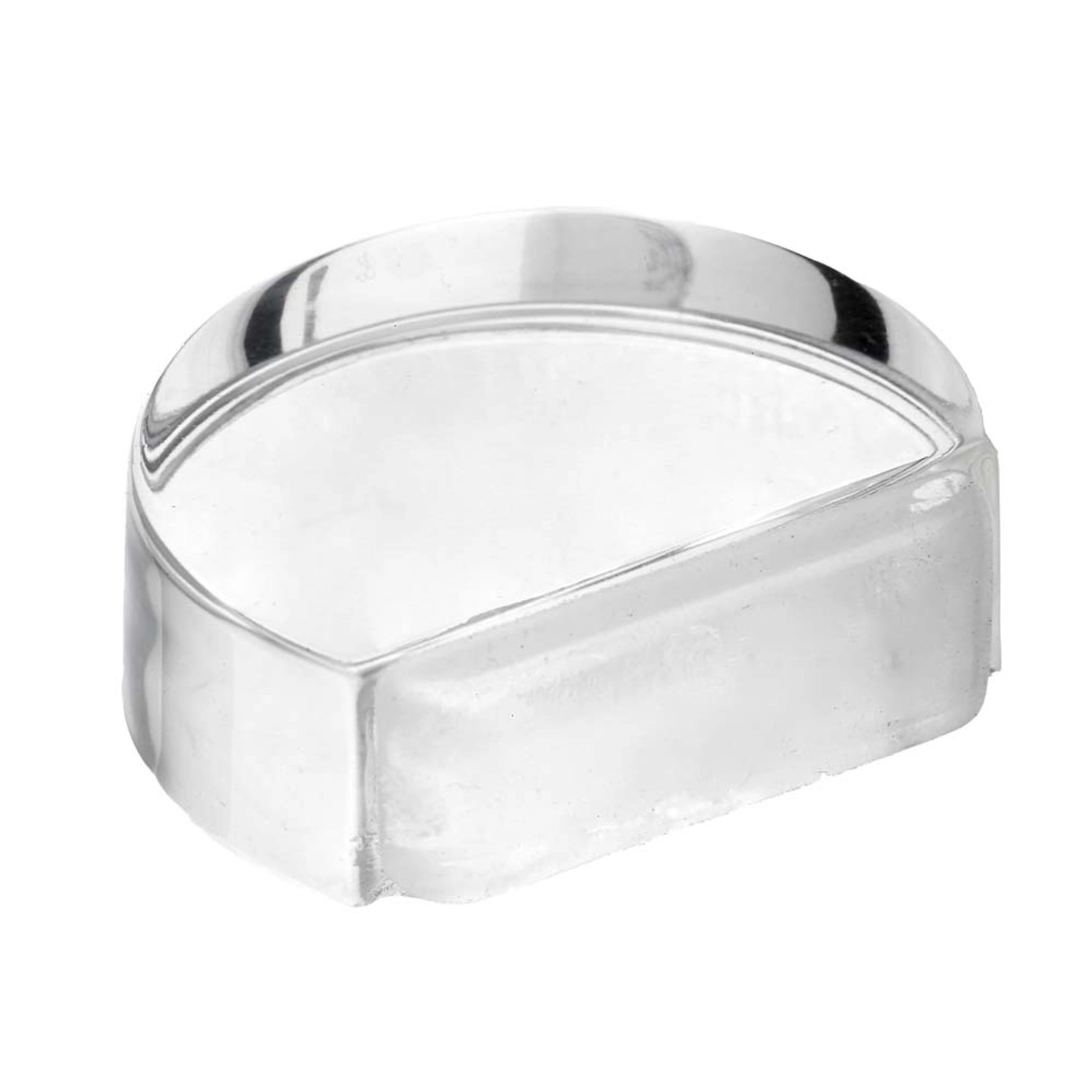 Odbojnik samoprzylepny 15mm transparentny 35x45mm