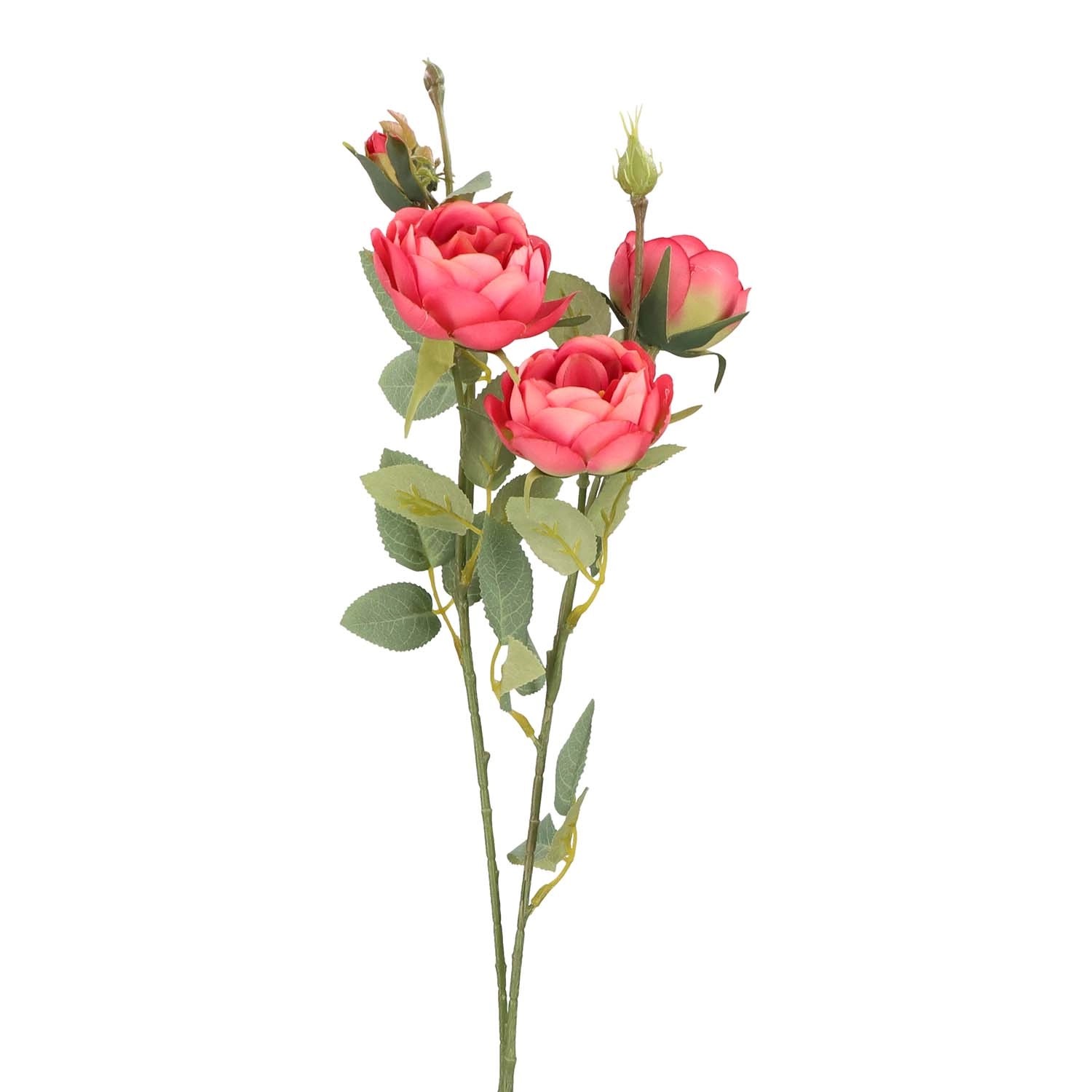 Róża czerwona sztuczny bukiet - 66 cm