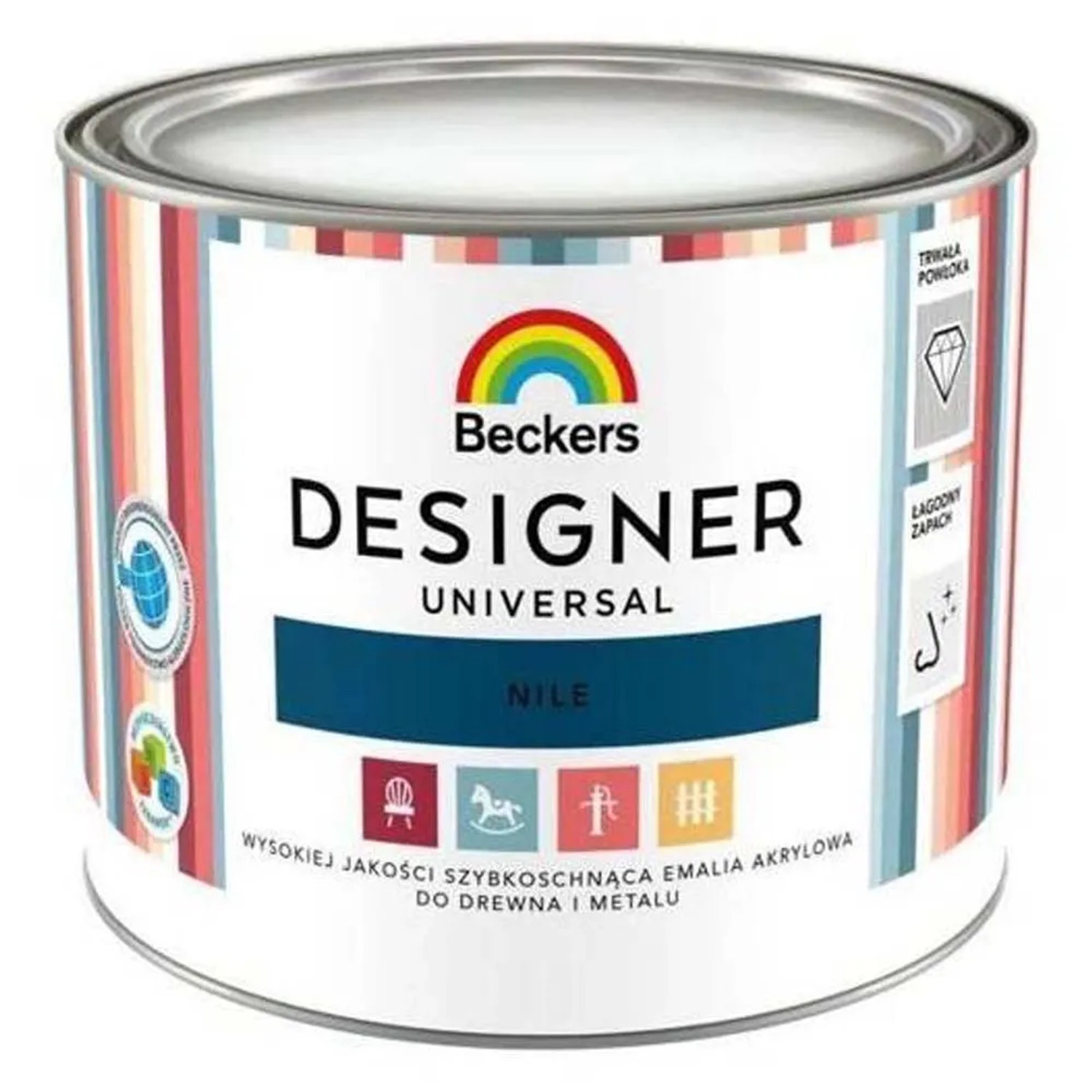 Beckers Emalia Designer Universal półmat nile 500 ml