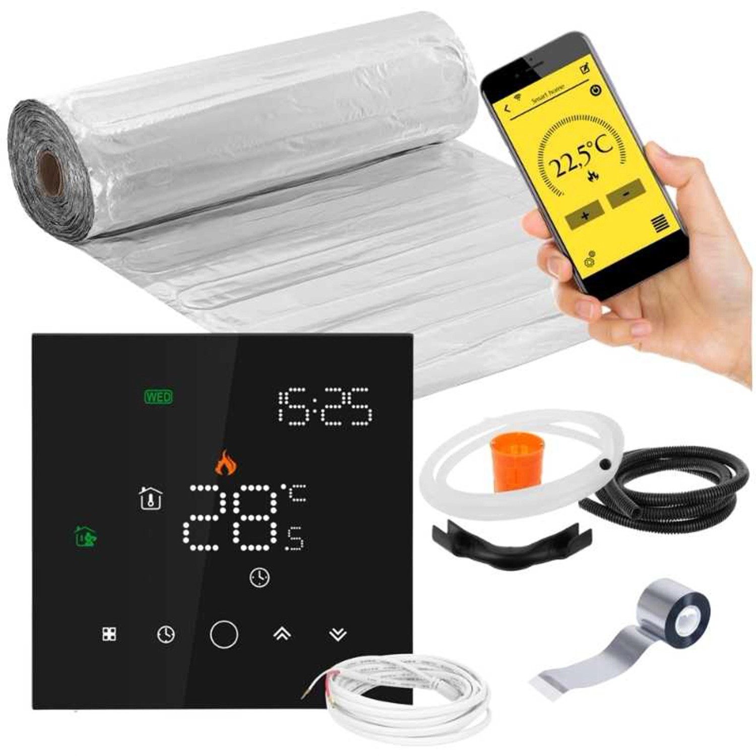 Mission Air Zestaw pod panele Mal 160 +Leo Black 5m2