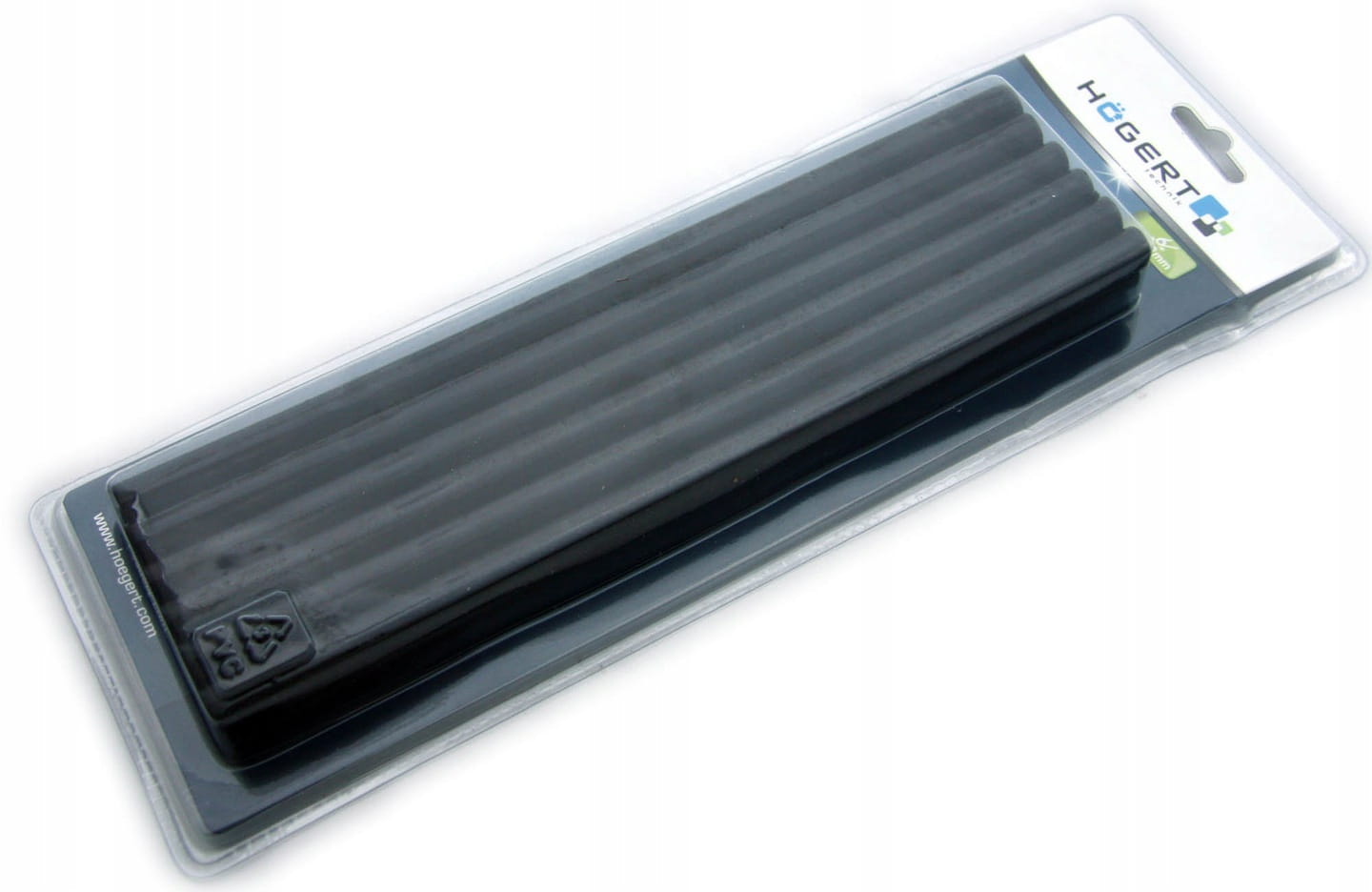 HOGERT WKŁADY KLEJOWE 250 MM, ŚR.11,2MM CZARNE