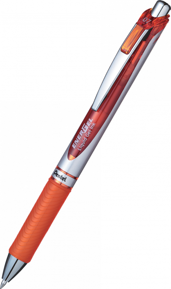 Pióro kulkowe automatyczne Pentel, EnerGel BL-77, 0.7mm, pomarańczowy