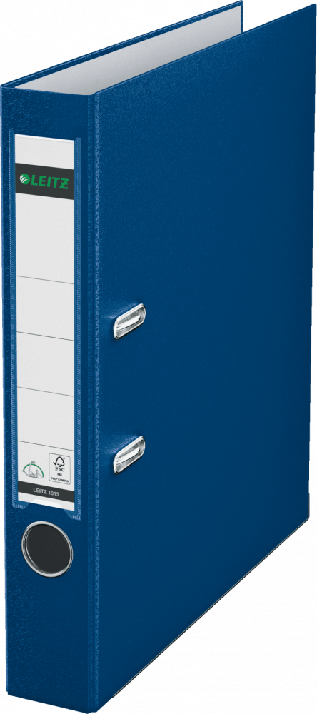 Segregator A4 Leitz 180°, 50mm, do 350 kartek, niebieski