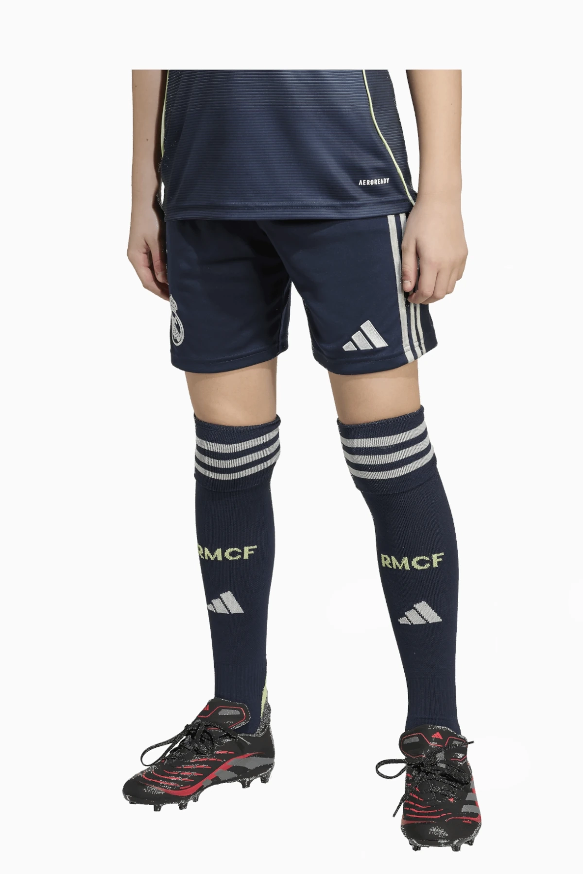 Spodenki adidas Real Madryt 25/26 Wyjazdowe Junior - Granatowy