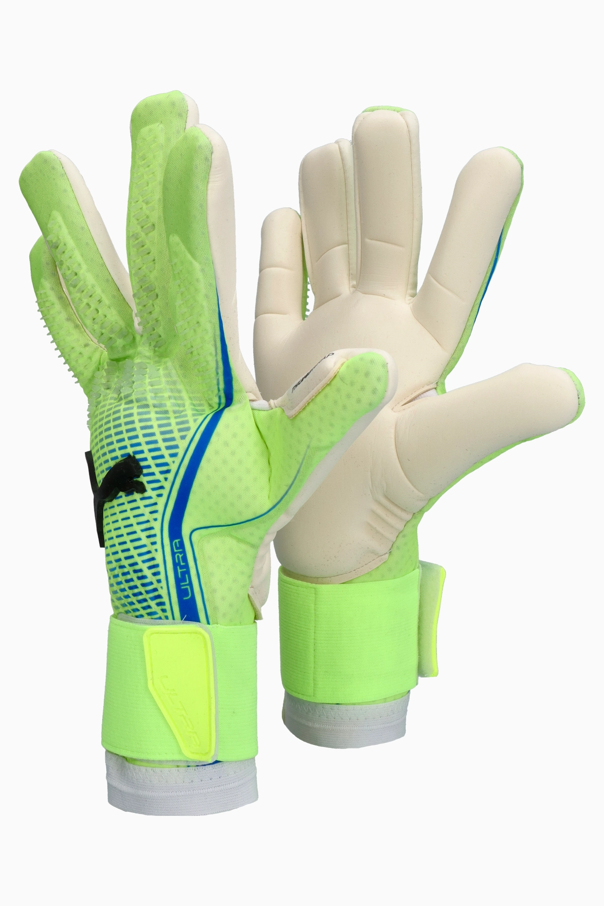 Rękawice Puma Ultra Ultimate Hybrid - Limonkowy