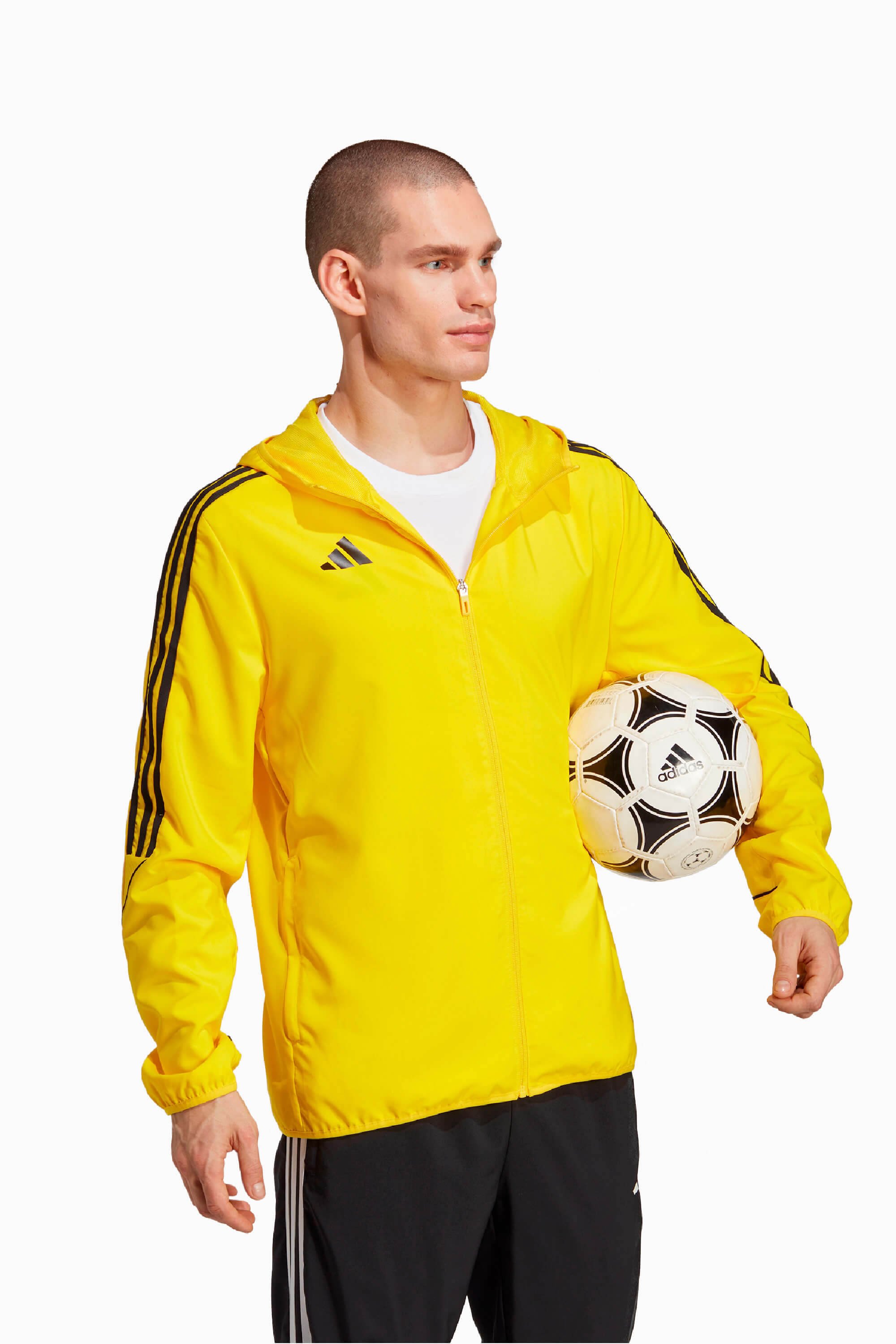 Kurtka adidas Tiro 23 League Windbreaker - Żółty