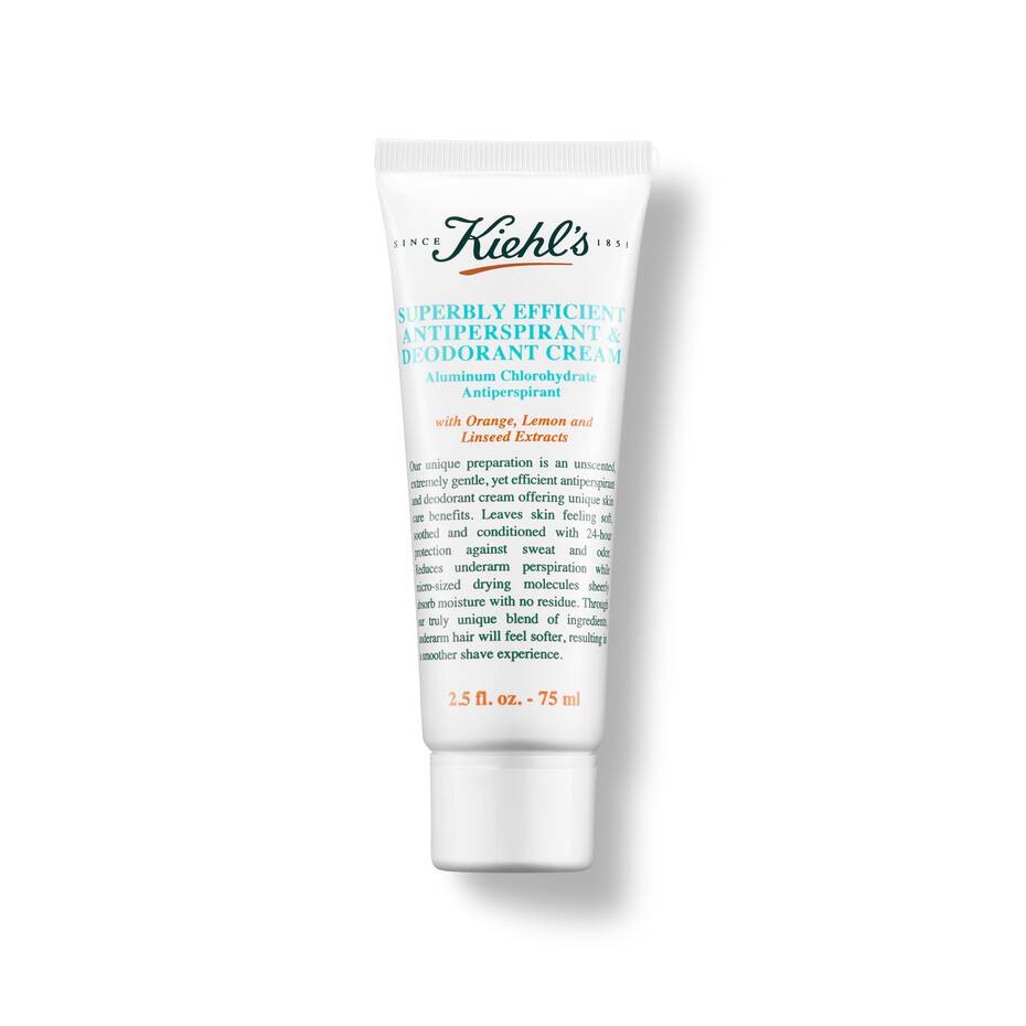 Kiehl's Superbly Efficient Antiperspirant & Deodorant Cream - Bezzapachowy dezodorant w kremie 75 ml