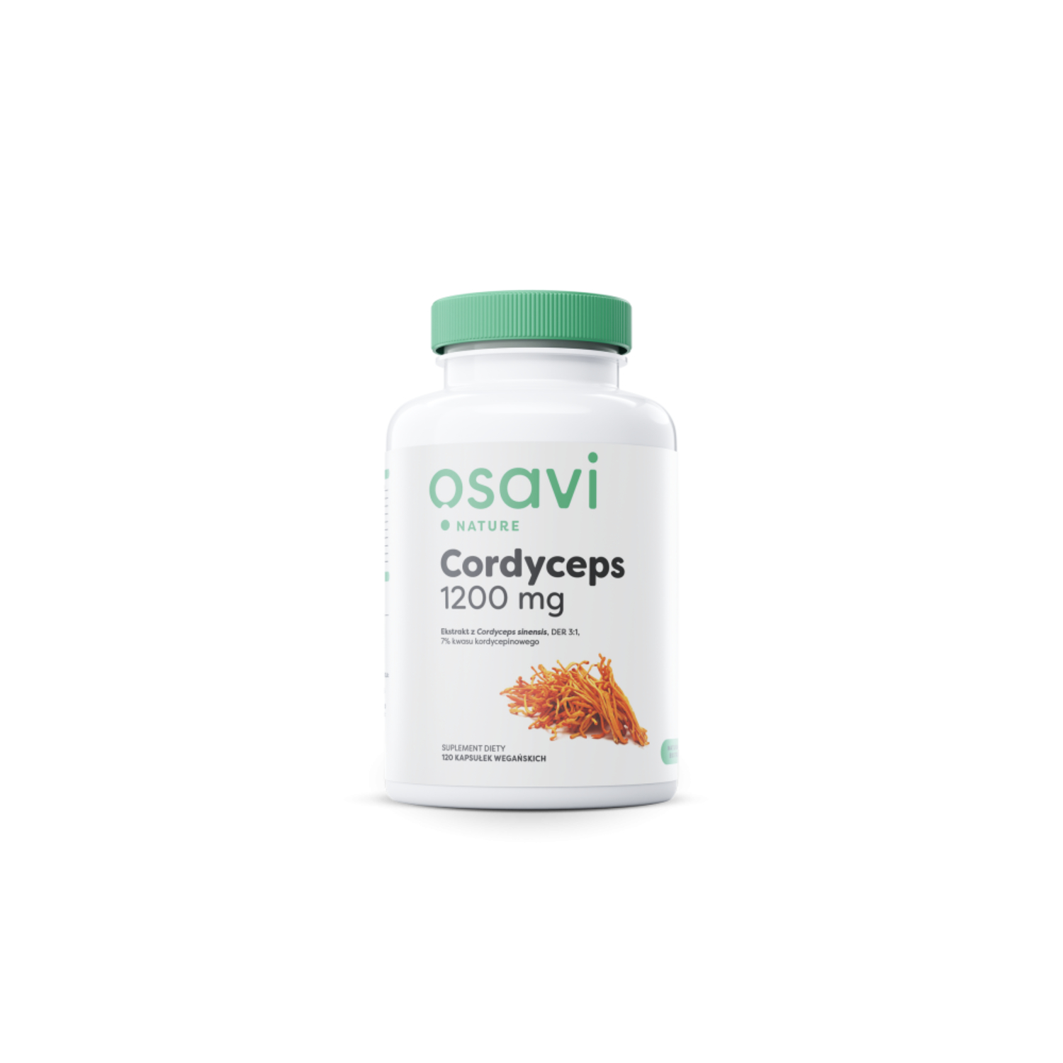 Osavi cordyceps 1200 mg, 120 kapsułek