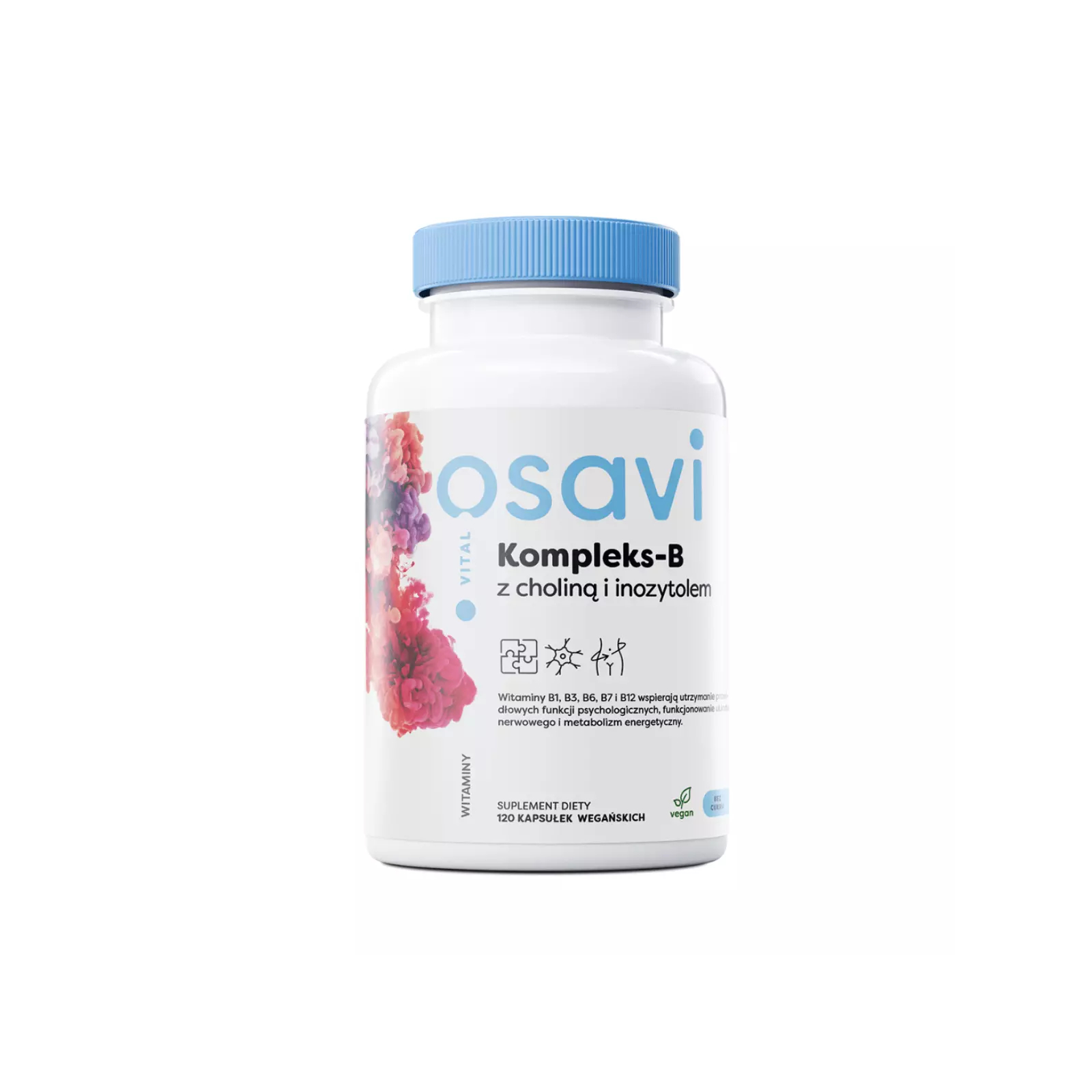 Osavi kompleks-b z choliną i inozytolem, 120 kapsułek