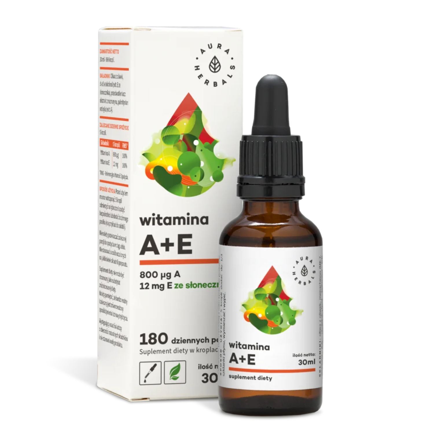 Aura herbals witamina a+e, 30 ml