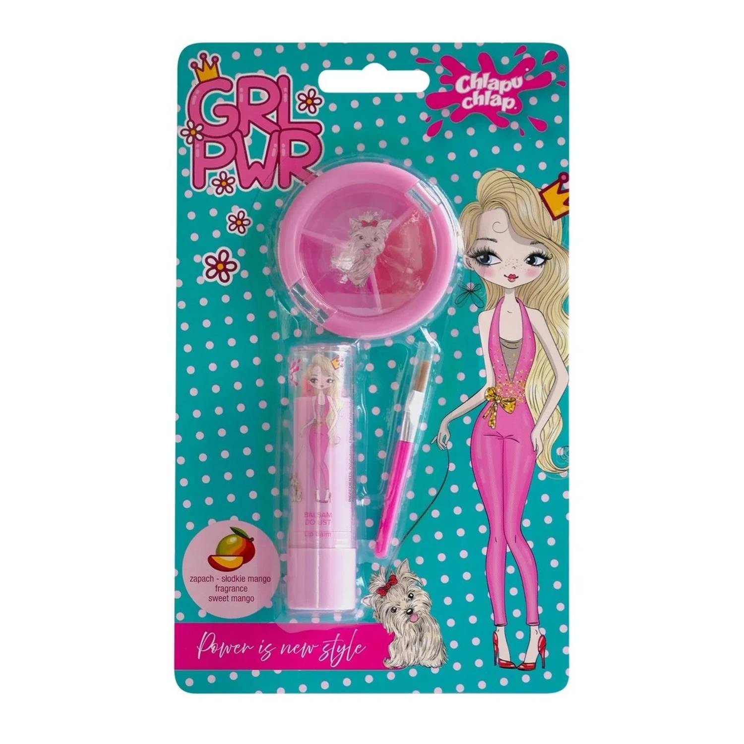 Chlapu chlap - zestaw 3w1 girl power, 1 sztuka