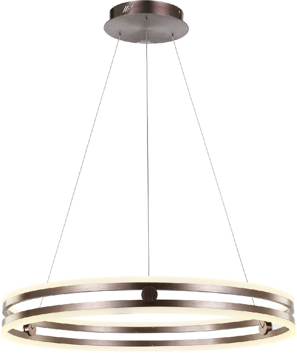 Italux Lonia lampa wisząca 1x80 W brązowa MD17016002-1B COFFE