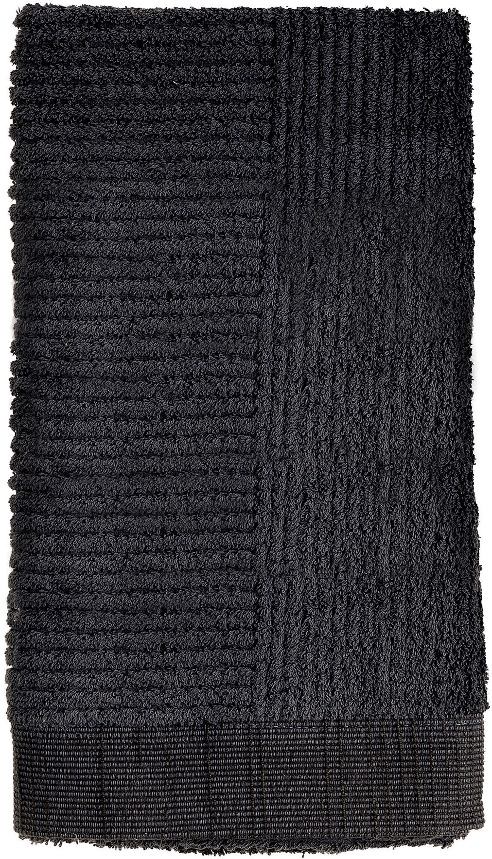 Zone Denmark Classic ręcznik 100x50 cm bawełniany czarny 330072