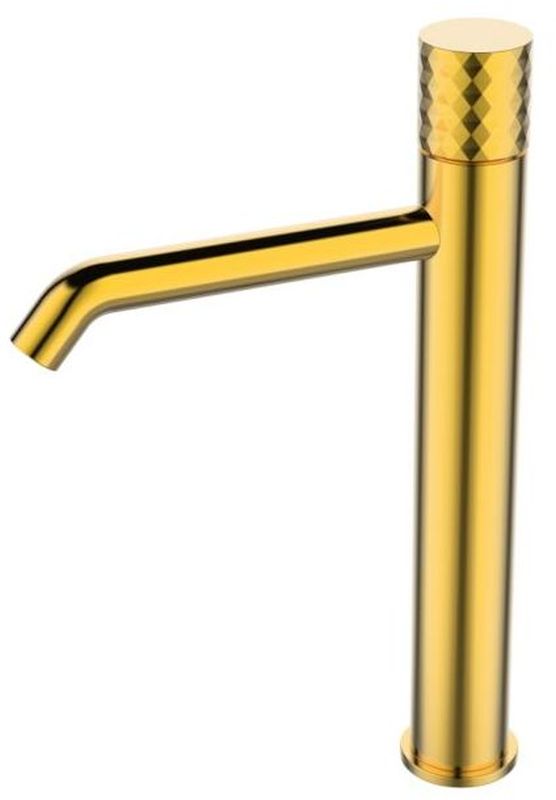 Sea-horse Ove Gold bateria umywalkowa stojąca wysoka złoty połysk BJV304/1G