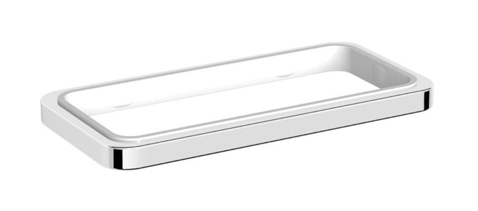 Stella Next uchwyt podwójny nablatowy chrom 08.416