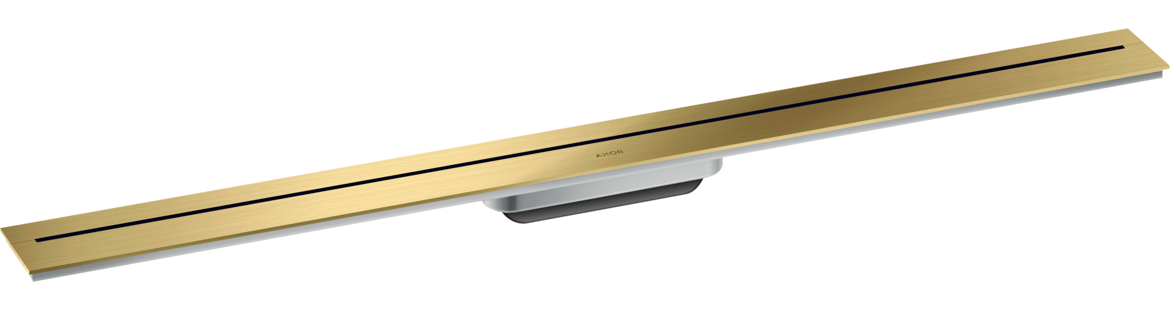 Axor Drain element zewnętrzny odpływu liniowego 100 cm mosiądz szczotkowany 42528950