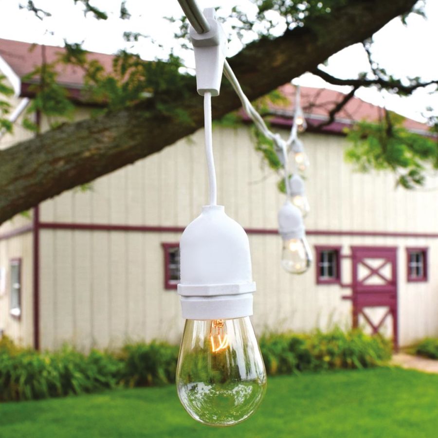 Milagro girlanda zewnętrzna 15x10 W biała EKO9889