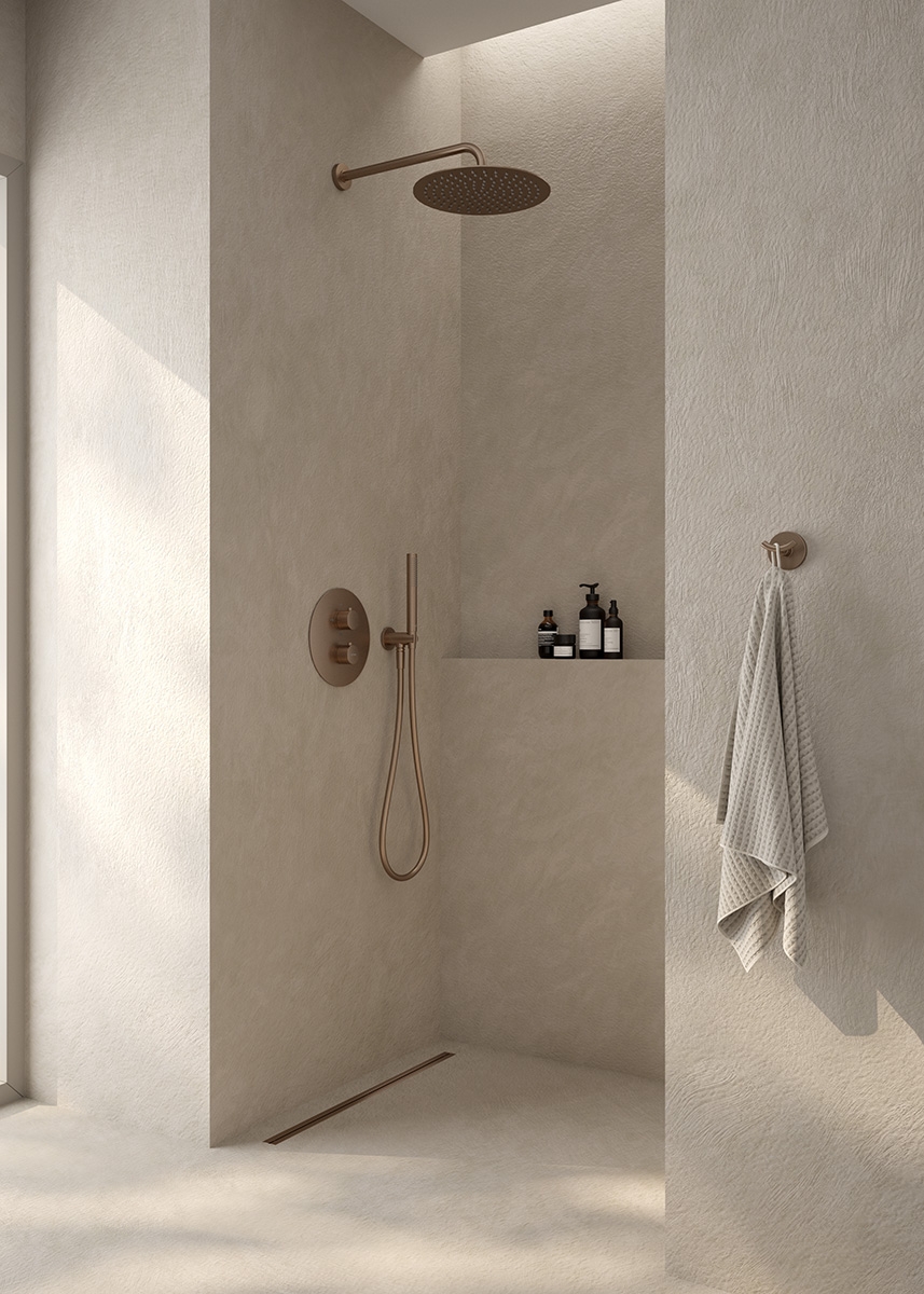 Oltens Lagan ramię ścienne miedź szczotkowana 39402610 - Wysyłka w 24h